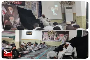 برگزاری مراسم شهادت امام خامنه ای در شهرستان گلشن