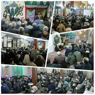 برگزاری مراسم جشن انقلاب و تجلیل از بسیجیان نمونه در شاهرود