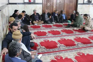 میقات صالحین بسیجیان گرمساری از درگاه دوربین