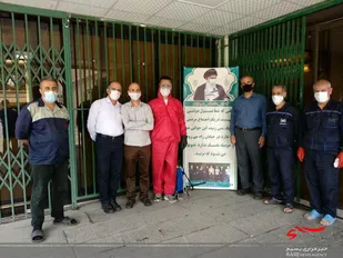 راه اندازی پویش "من ماسک میزنم" در سطح ادارات مخابرات استان البرز