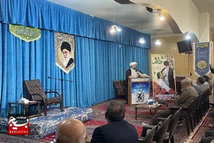 دیدار جمعی از جانبازان با امام جمعه اسدآباد