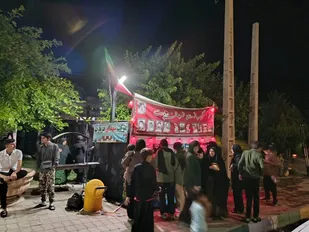 برپایی موکب شهدا در شهرستان دزپارت؛ خدمت&zwnj;رسانی به نام و یاد شهیدان