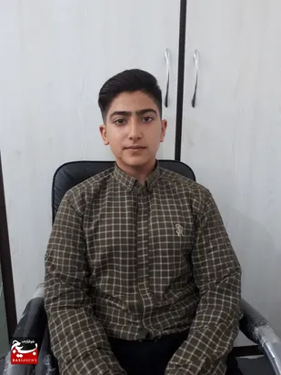 دانش آموزی دهه هشتادی که نفر دوم صحیفه سجادیه استان شد