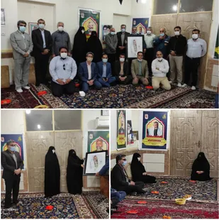 قدردانی همسر شهید تقوی فر از گروه جهادی شهید سیدحمید تقوی فر استان خوزستان