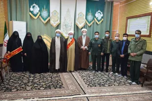 دیدار خادم الشهدا شهرستان شاهرود با امام جمعه این شهر+ تصاویر