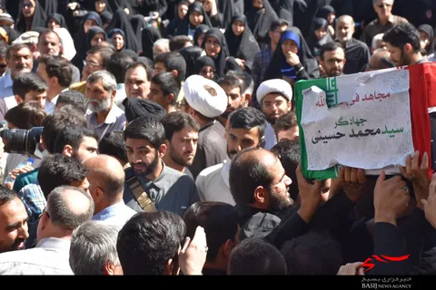 پیکر جهادگر شهید 