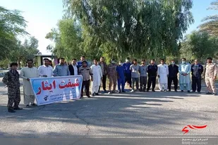 شیفت ایثار کارگران بافت بلوچ شهرستان ایرانشهر