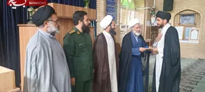 مراسم معارفه مسئول نمایندگی ولی‌فقیه در سپاه ناحیه مقاومت شهرستان چادگان