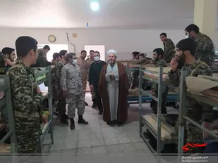 برگزاری اردوی دوره تکمیلی بسیج ناحیه شهرستان قم
