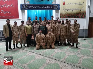 یلدایی متفاوت با فرمانده سپاه؛ شب&zwnj;نشینی صمیمی فرمانده سپاه کربلا با سربازان وظیفه