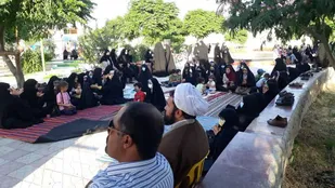 برنامه تریبون آزاد در محله شهید همت شاهرود برپا شد+تصاویر