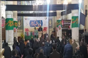 محفل شبی با شهید گمنام در نقده برگزار شد