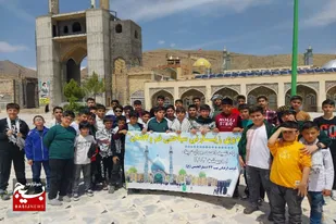 اردوی دو روزه فرزندان پسر کارکنان تیپ انصار الحسین(ع) برگزار شد