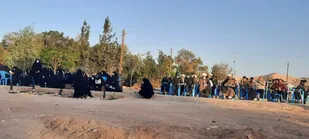 زیارت غدیر به یاد مرحوم دکتر فرج نژاد و  خانواده اش در روضه الشهدا