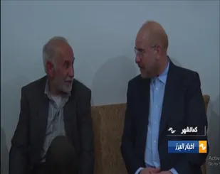 دیدار رئیس مجلس شورای اسلامی با خانواده شهید عجمیان