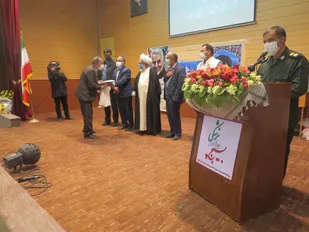 تجلیل از بسیجیان طرح شهید سلیمانی در تفت