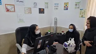 برپایی اردوی جهادی پزشکی در روستای آبدهگاه شهرستان باشت