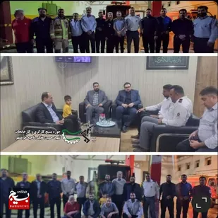 با حضور عضو شورای شهر و فرمانده حوزه مقاومت بسیج کارگران وکارخانجات شهید عقیلی ناحیه خرمشهر