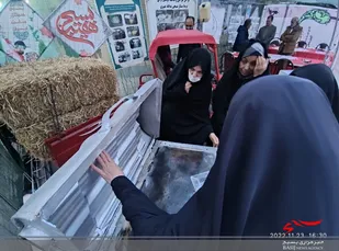 برپایی نخستین نمایشگاه جهادگران خاموش در شاهرود+ تصاویر