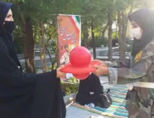 مسابقات بومی محلی در پایگاه انصارالزهرا(س) برگزار شد