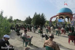 تجلیل از فعالان فرهنگی و قرآنی در تیپ انصارالحسین(ع) همدان
