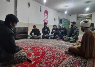 برگزاری حلقه صالحین در پایگاه بسیج علی ابن ابیطالب(ع)