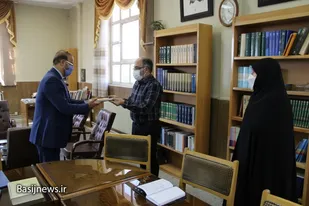 مراسم معارفه سرپرست اداره کل کتابخانه&zwnj;های عمومی استان مرکزی برگزار شد
