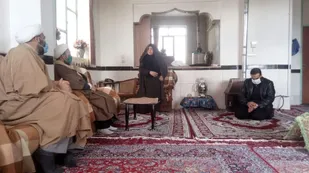 دیدار با مادر روحانی شهید "مهدی ابوطالبی"