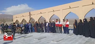 برگزاری مراسم عطرافشانی و غبارروبی گلزار شهدای بخش گلباف به مناسبت دهه مبارک فجر
