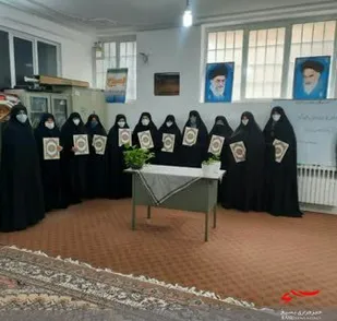 تجلیل از بانوان جهادگر بسیجی