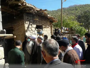 بازدید از مناطق زلزله زده کوهرنگ