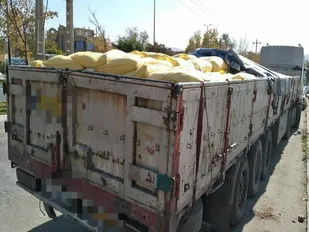 کشف و ضبط هفت تن آرد قاچاق در پیشوا