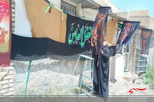 از برگزاری مراسم عزا تا رسیدگی به بیماران کرونایی در روستا مومن آباد