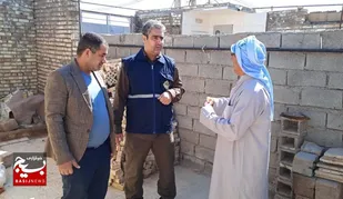 خشت مهربانی جهادگران با احداث  ۲ واحد مسکونی در اهواز