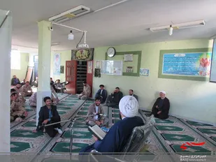 برگزاری مراسم اختتامیه برنامه&zwnj;های ماه مبارک رمضان در ناحیه مقاومت بسیج سپاه چناران