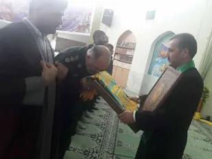 حضور خدام رضوی در گروه پدافند هوایی 10 محرم شاهرود
