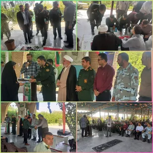 برگزاری آئین غبارروبی و تجلیل از خانواده معظم شهدا درهندیجان