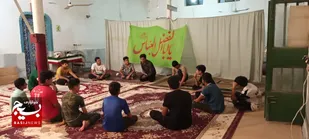 برگزاری جلسات حلقه های  صالحین پایگاه  شهید ممبینی در باغملک