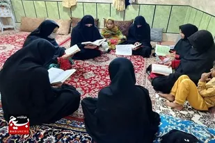 برگزاری محفل انس با قرآن به مناسبت هفته مقاومت در لادیز