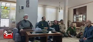 دیدار مسؤولان شاهرود با خانواده شهدای بیت&zwnj;المقدس در سالروز فتح خرمشهر