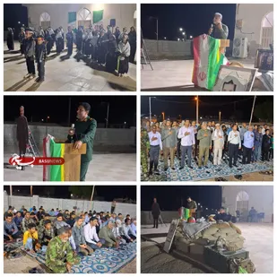یادواره شهدای روستای تلنگ کشتاران بخش کریان برگزار شد