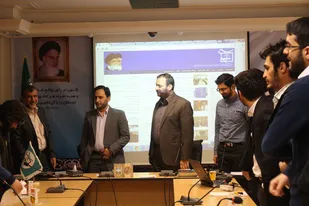 مراسم رونمایی از پایگاه اطلاع رسانی سازمان بسیج حقوقدانان برگزار شد