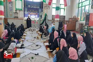 برگزاری مسابقات قرآن کریم بسیج حوزه کوثر فامنین&nbsp;
