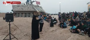 حضور کاروان راهیان نور شهرستان گرگان در یادمان شلمچه