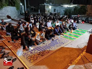 برگزاری مراسم دهه دوم محرم توسط پایگاه شهید نجفی پشته معزآباد