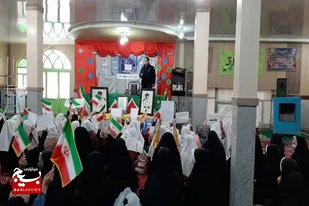 بزرگداشت دهه بصیرت و مقاومت در مهد قرآنی و پایگاه کوثر روستای حسین آباد عاشوری بهار