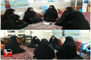 جلسه هیئت اندیشه ورز فرهنگی در پایگاه خواهران سرخه برگزار شد