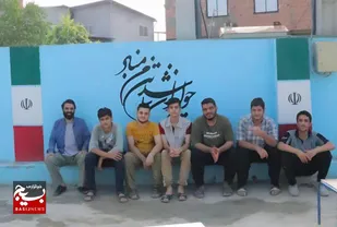 مدرسه&zwnj;ای که با دست های جهادگران نوجوان، رنگ نشاط گرفت
