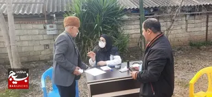مردم روستای کم برخوردار آمل ویزیت رایگان شدند
