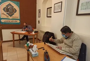 برگزاری کارگاه کتابت خوشنویسی در خانه موزه شیخ محمد خیابانی